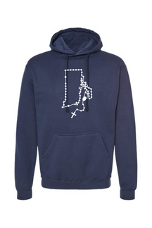 Rhode Island Catholic Rosary Hoodie Sweatshirt