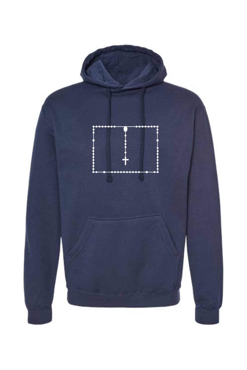 Wyoming Catholic Rosary Hoodie Sweatshirt