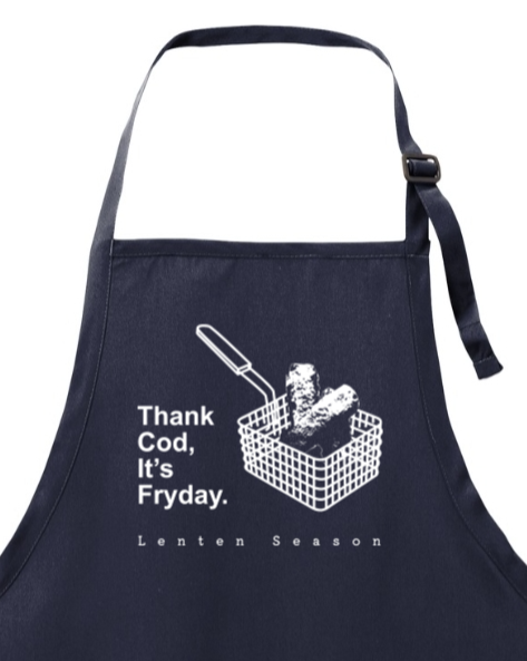 TCIF - Thank Cod, Its Fryday Fish Fry Apron