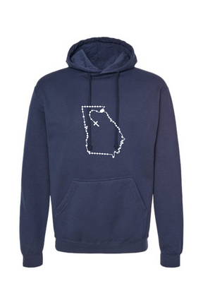 Georgia Catholic Rosary Hoodie Sweatshirt