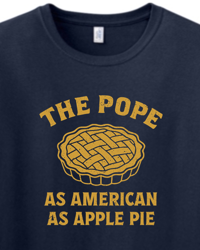 Apple Pie Pope - Pope Leo XIV Adult T-Shirt