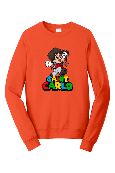 Super St. Carlo Acutis Crewneck Sweatshirt