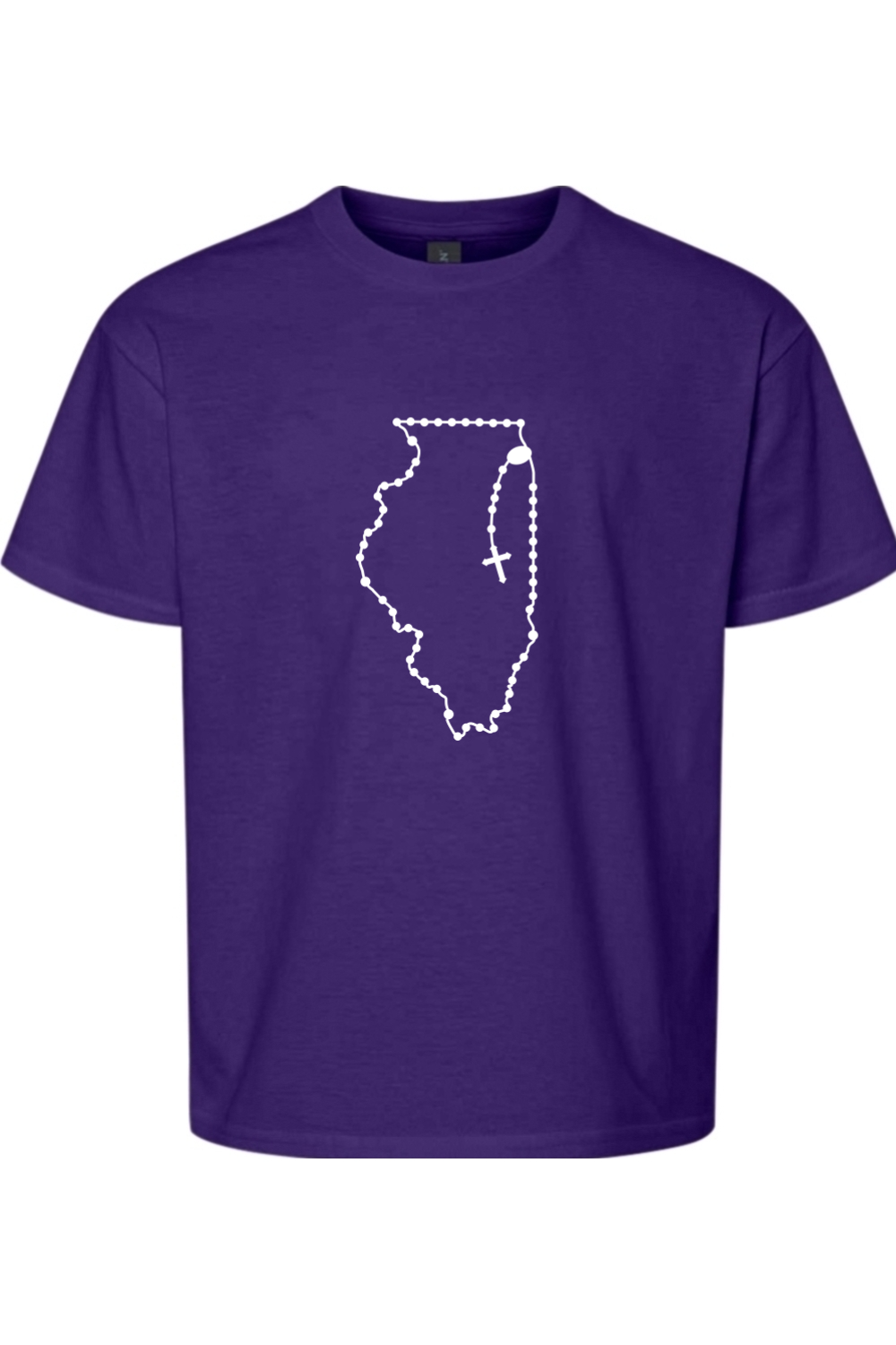 Illinois Catholic Rosary Youth T-shirt