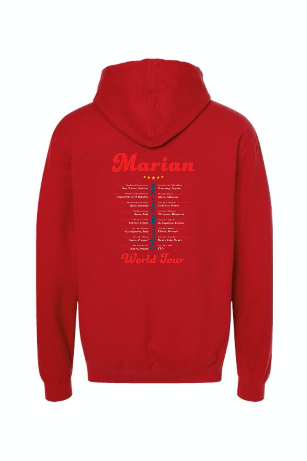 Marian World Tour - Hoodie Sweatshirt