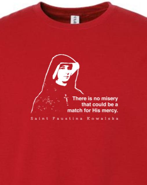 Mercy Message - St. Faustina Kowalska Crewneck Sweatshirt