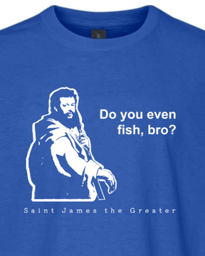 Do you even fish, bro? - St. James Youth T-Shirt