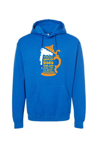 Beer Stein Quote - Hoodie Sweatshirt