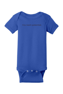 Cry Room Potential Onesie