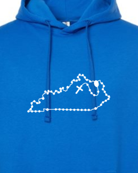 Kentucky Catholic Rosary Hoodie Sweatshirt