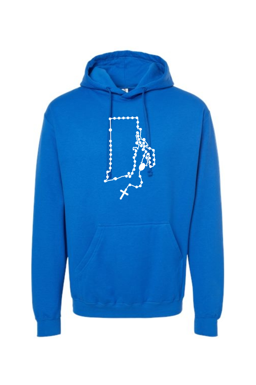 Rhode Island Catholic Rosary Hoodie Sweatshirt