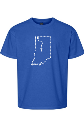 Indiana Catholic Rosary Youth T-shirt