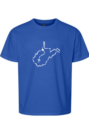 West Virginia Catholic Rosary Youth T-shirt