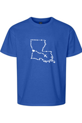 Louisiana Catholic Rosary Youth T-shirt