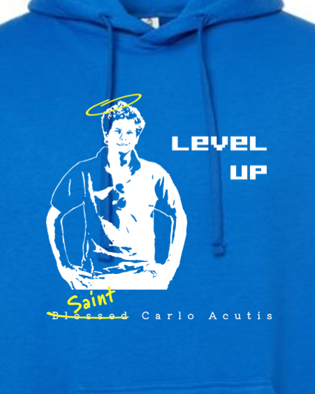 Level Up - St. Carlo Acutis Hoodie Sweatshirt