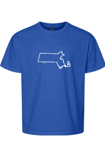 Massachusetts Catholic Rosary Youth T-shirt