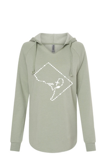 Washington D.C. Catholic Rosary Drop Hoodie