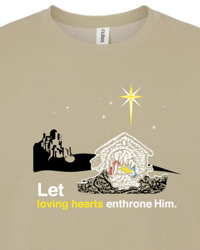 Holy Night - Christ's Nativity Crewneck Sweatshirt