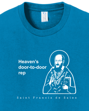 Heaven's Door-to-Door Rep - St. Francis de Sales Youth T-Shirt