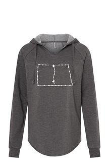 North Dakota Catholic Rosary Drop Hoodie