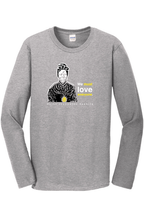 We Must Love Everyone – St Josephine Bakhita Long Sleeve