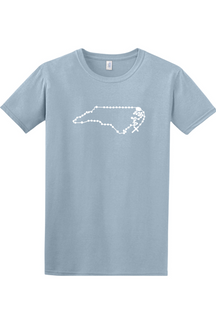 North Carolina Catholic Rosary Adult T-shirt