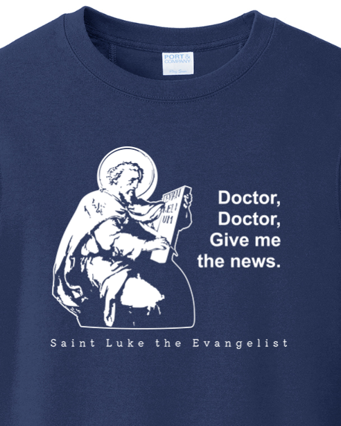 Doctor Doctor - St. Luke the Evangelist Crewneck Sweatshirt