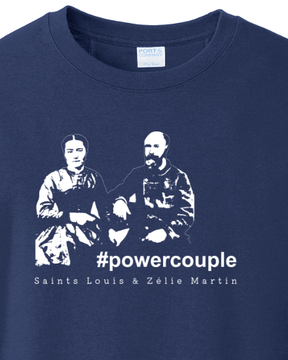 #Powercouple - Sts. Louis & Zelie - Crewneck Sweatshirt