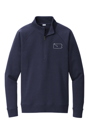 Pennsylvania Catholic Rosary Quarter Zip Sweatshirt