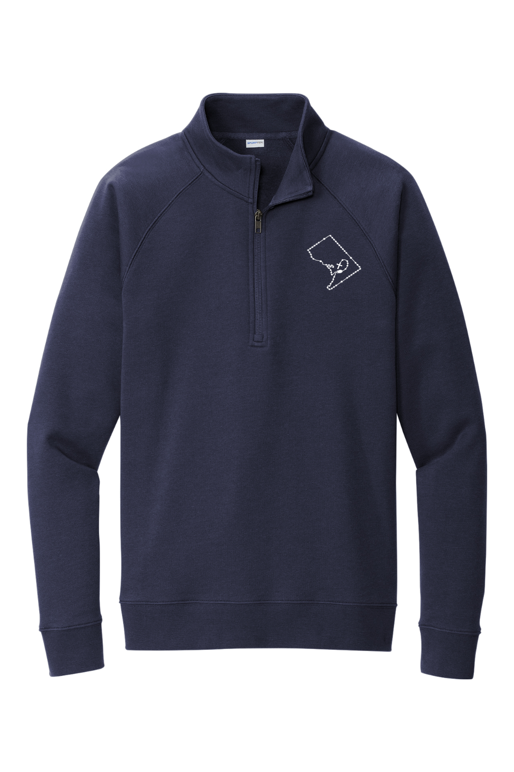 Washington D.C. Catholic Rosary Quarter Zip Sweatshirt