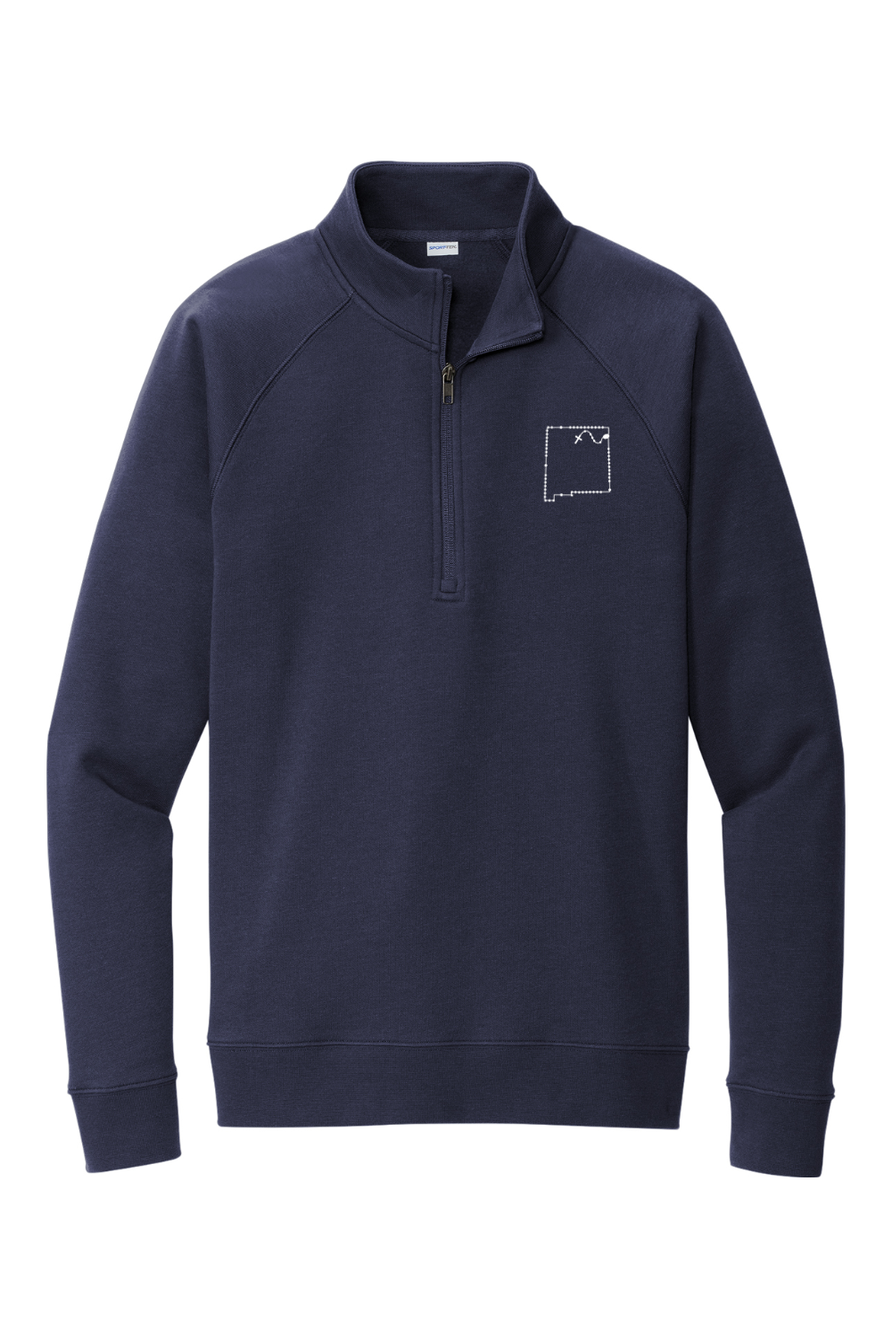 New Mexico Catholic Rosary Quarter Zip Sweatshirt