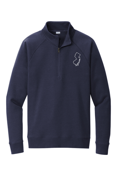 New Jersey Catholic Rosary Quarter Zip Sweatshirt