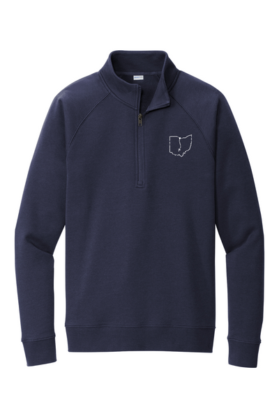 Ohio Catholic Rosary Quarter Zip Sweatshirt