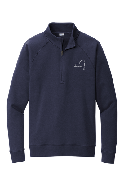 New York Catholic Rosary Quarter Zip Sweatshirt
