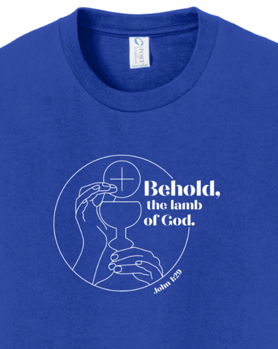 Behold the Lamb of God - John 129 - Youth T-Shirt