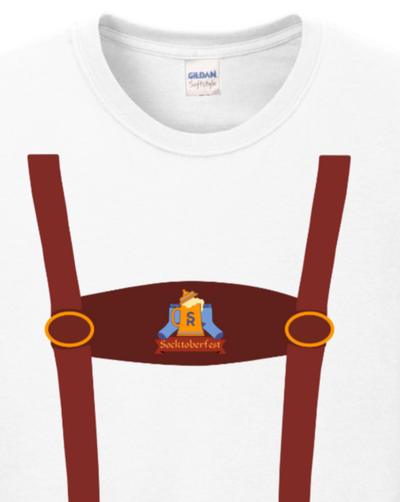 Socktoberfest Lederhosen Long Sleeve