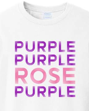 Purple Purple Rose Purple - Advent Crewneck Sweatshirt