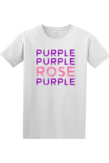 Purple Purple Rose Purple - Advent Adult T-Shirt