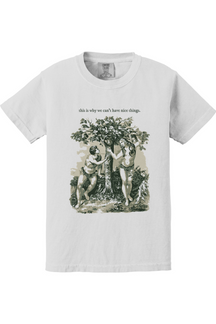 This Is Why We Can’t Have Nice Things - Adam and Eve Youth T-Shirt - Comfort Colors