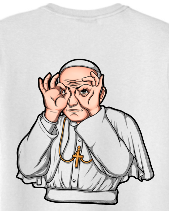 Silly JPII Full Back Adult T-shirt