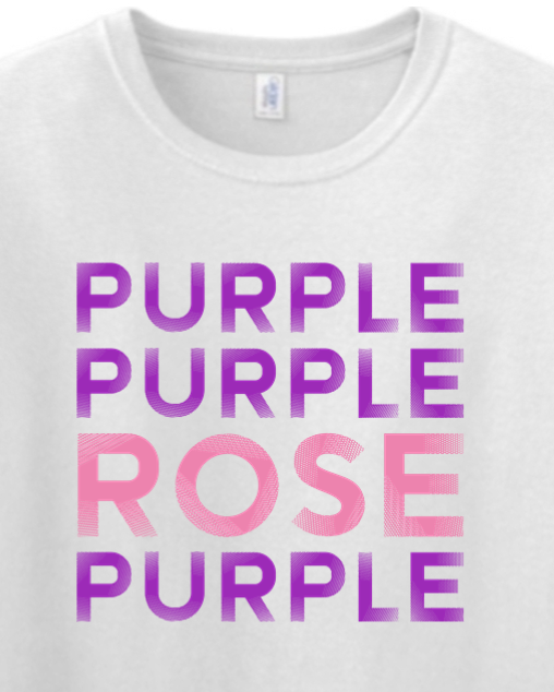 Purple Purple Rose Purple - Advent Adult T-Shirt