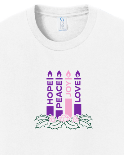 Advent Wreath - Youth T-Shirt