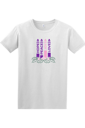 Advent Wreath Adult T-shirt