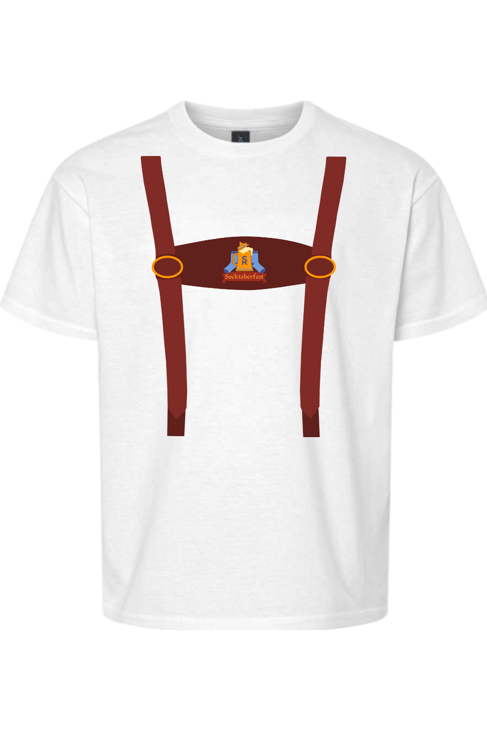 Socktoberfest Lederhosen Youth T-Shirt