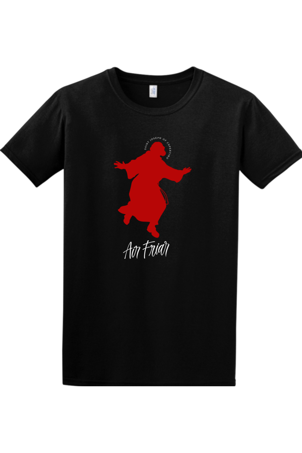 Air Friar Flight - St. Joseph of Cupertino Adult T-shirt