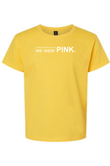 On the 4th Sunday of Lent, We Wear Pink Youth T-Shirt