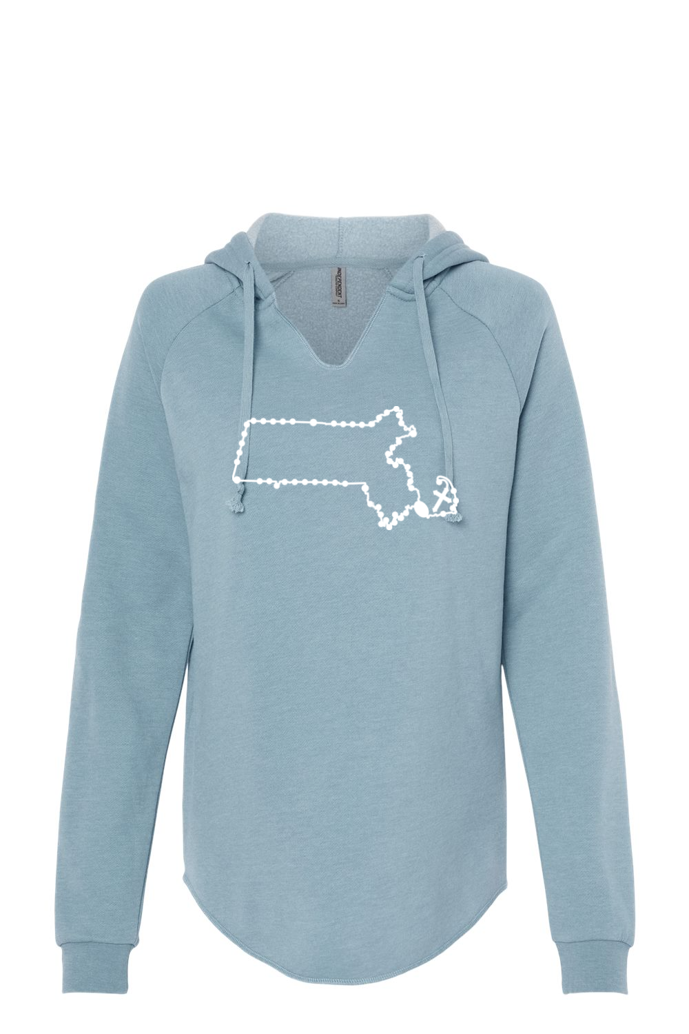 Massachusetts Catholic Rosary Drop Hoodie