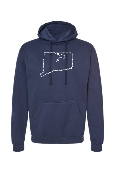 Connecticut Catholic Rosary Hoodie Sweatshirt