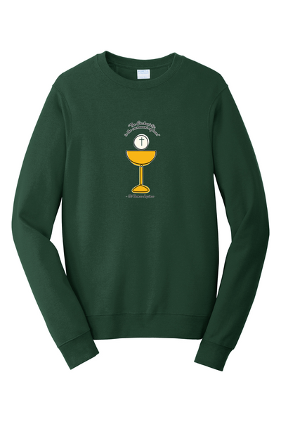 The Sacrament of Love - St. Thomas Aquinas - Crewneck Sweatshirt