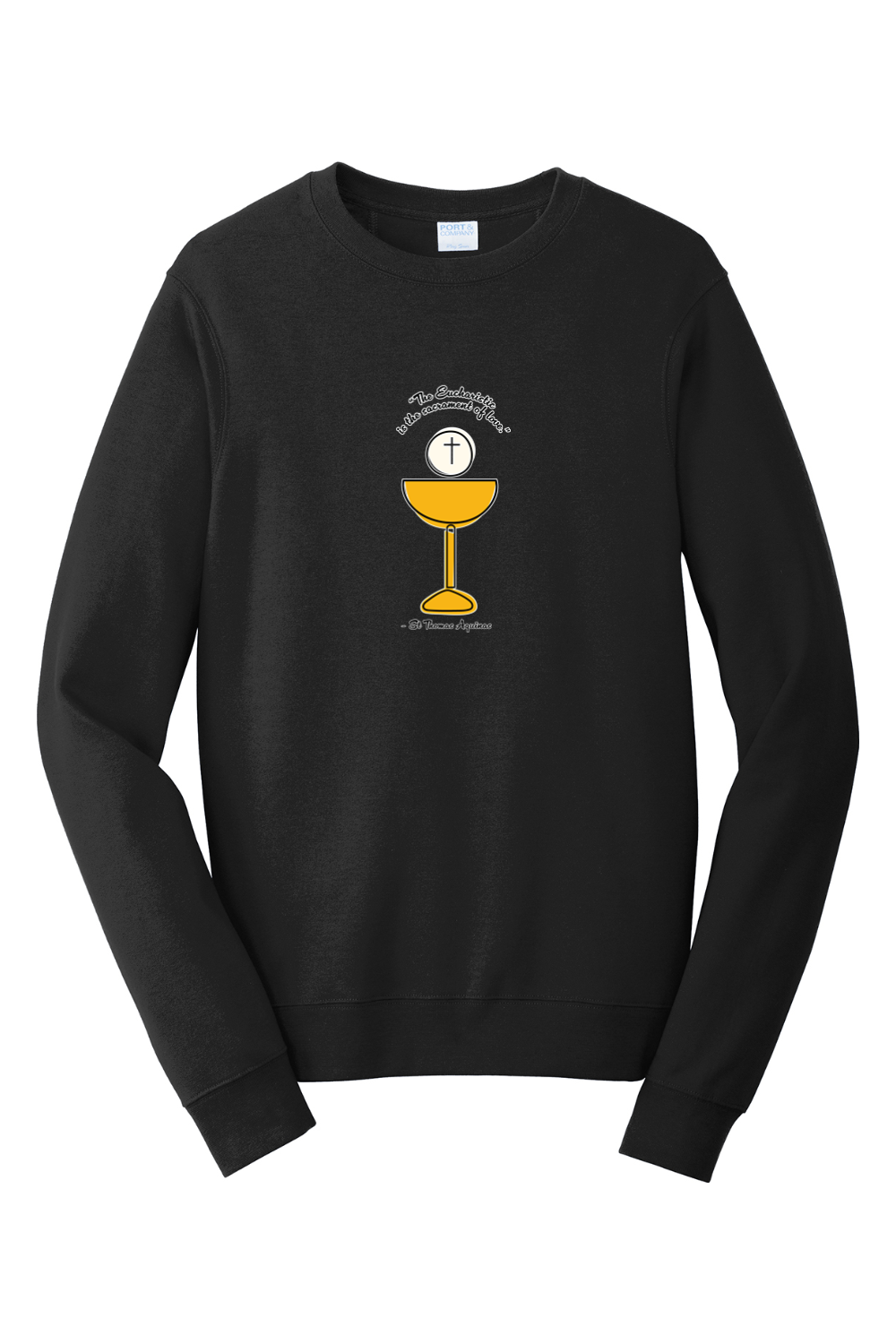 The Sacrament of Love - St. Thomas Aquinas - Crewneck Sweatshirt