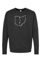 Ohio Catholic Rosary Crewneck Sweatshirt